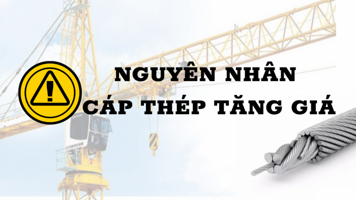 NGUYÊN NHÂN VÀ LÝ DO CÁP THÉP TĂNG