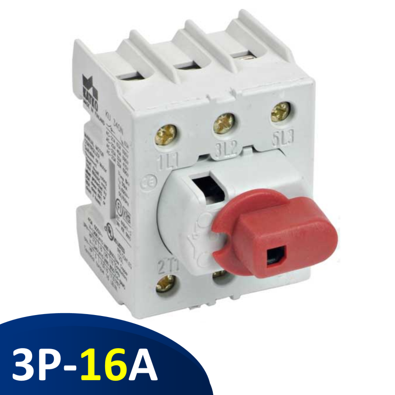 KU ROTARY SWITCHES 3P - 16A