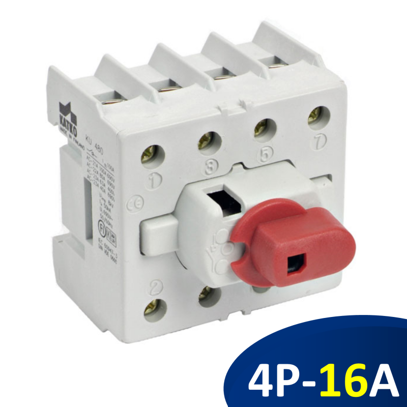 Isolator 4P 16A KU416N