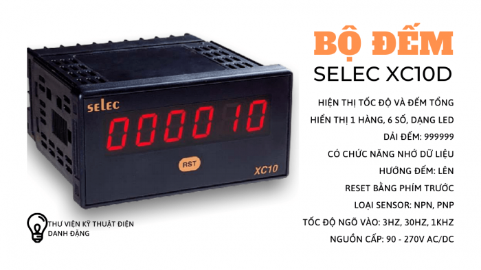 CÁCH ĐẤU BỘ ĐẾN COUNTER XC10D SELEC