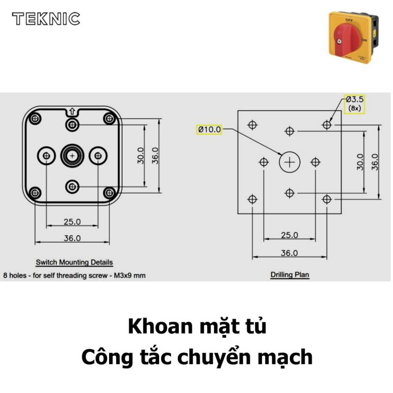 cách lắp công tắc chuyển mạch