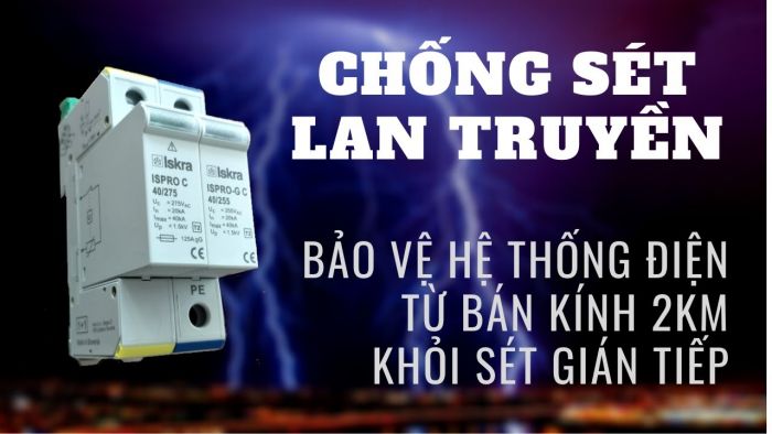 CHỐNG SÉT LAN TRUYỀN